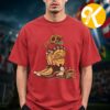Iron Maiden Exclusive Tee EddFest 2026 Merch At Knebworth Park On July 10 11 2026 EddFest Staff Trooper Back At Knebworth Two Sided Unisex T-Shirt