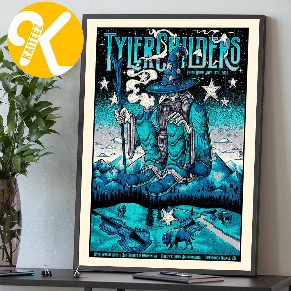 Tyler Childers Greenwood Village CO Event Poster At Fiddler’s Green Amphitheatre In Greenwood Village CO On July 18 2026 Home Decor Poster Canvas Tyler Childers Greenwood Village CO Event Poster At Fiddler’s Green Amphitheatre In Greenwood Village CO On July 18 2026 Home Decor Poster Canvas