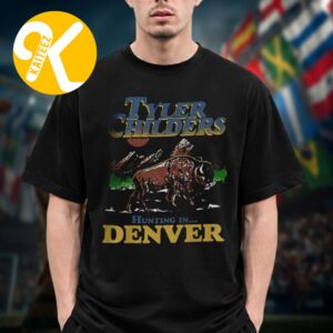 Tyler Childers Greenwood Village CO Event Tee At Fiddler’s Green Amphitheatre In Greenwood Village CO On July 18 2026 Hunting In Denver Unisex T-Shirt