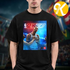 Victor Wembanyama NBA 2K27 Standard Edition Cover Athlete Unisex T-Shirt