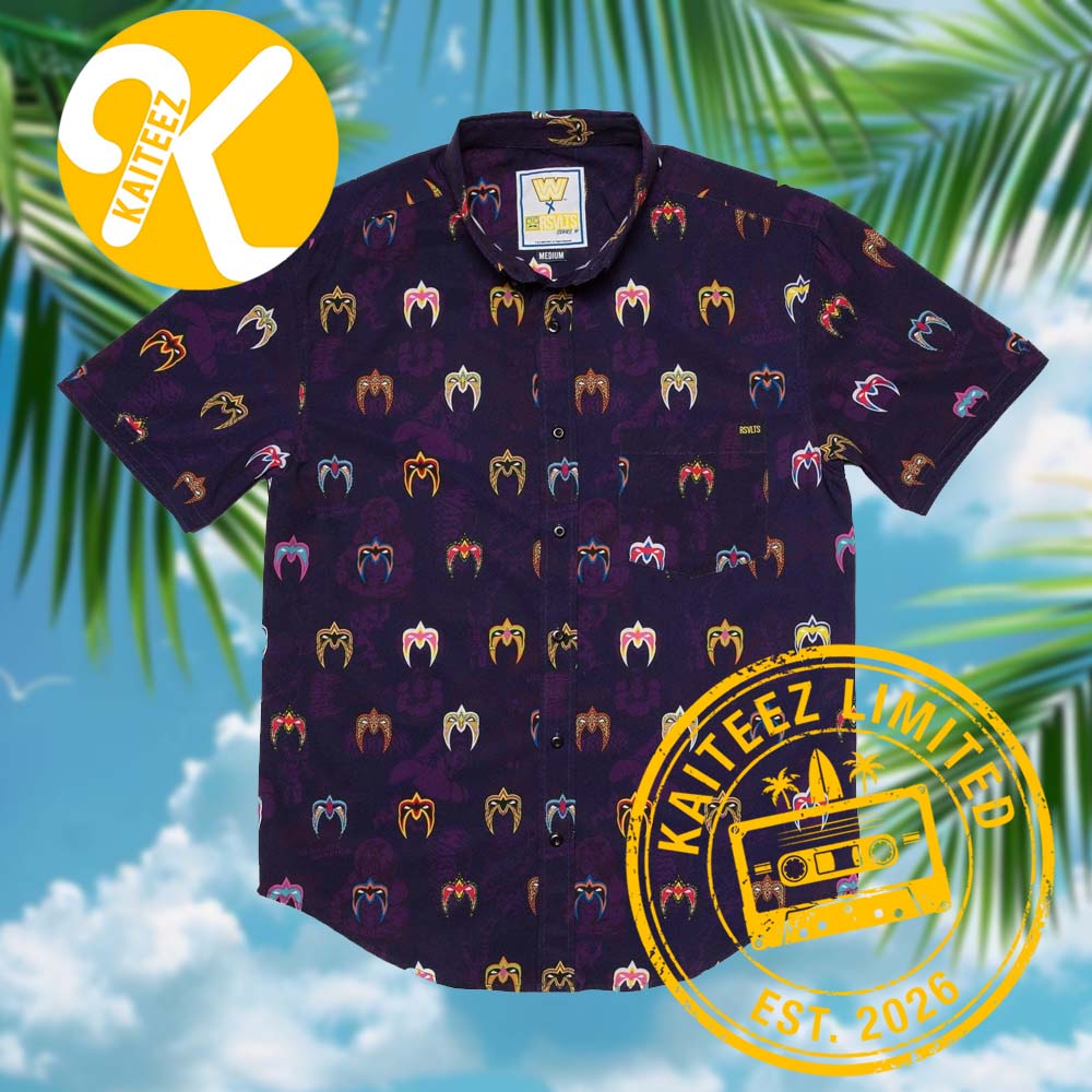 WWE I Am The Ultimate Warrior RSVLTLS Collection Summer Hawaiian Shirt WWE I Am The Ultimate Warrior RSVLTLS Collection Summer Hawaiian Shirt