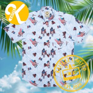 WWE Macho Man USA RSVLTLS Collection Summer Hawaiian Shirt