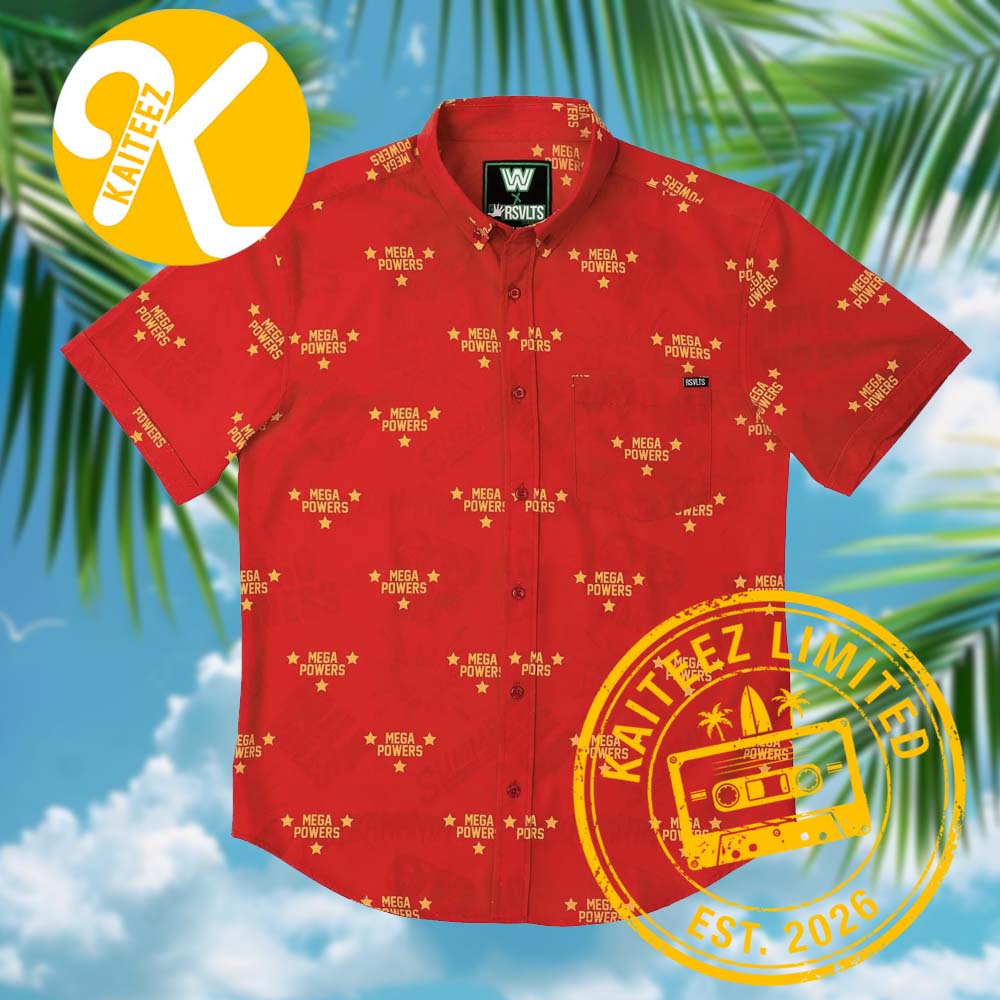WWE Mega Powers RSVLTLS Collection Summer Hawaiian Shirt WWE Mega Powers RSVLTLS Collection Summer Hawaiian Shirt