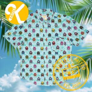 WWE Rey Mysterio RSVLTLS Collection Summer Hawaiian Shirt