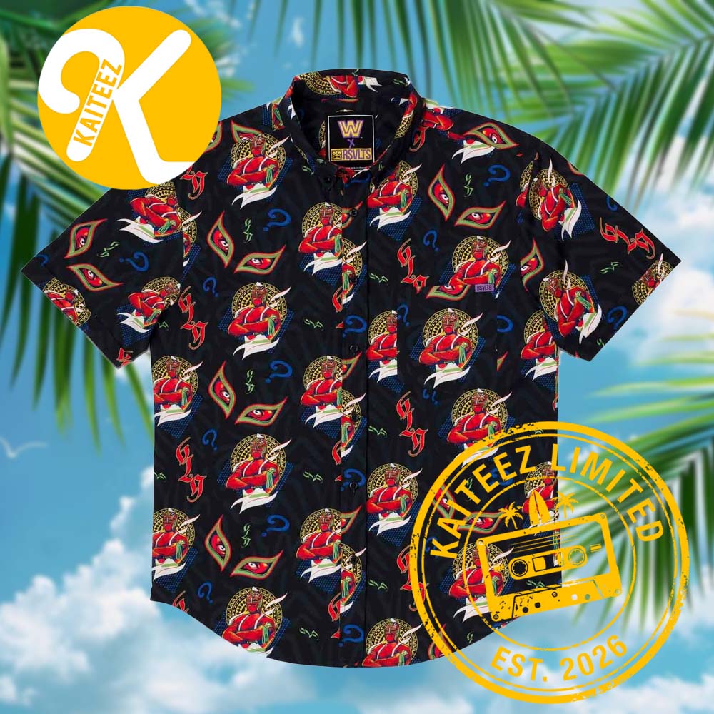 WWE Rey Mysterio The Masked Man RSVLTLS Collection Summer Hawaiian Shirt WWE Rey Mysterio The Masked Man RSVLTLS Collection Summer Hawaiian Shirt
