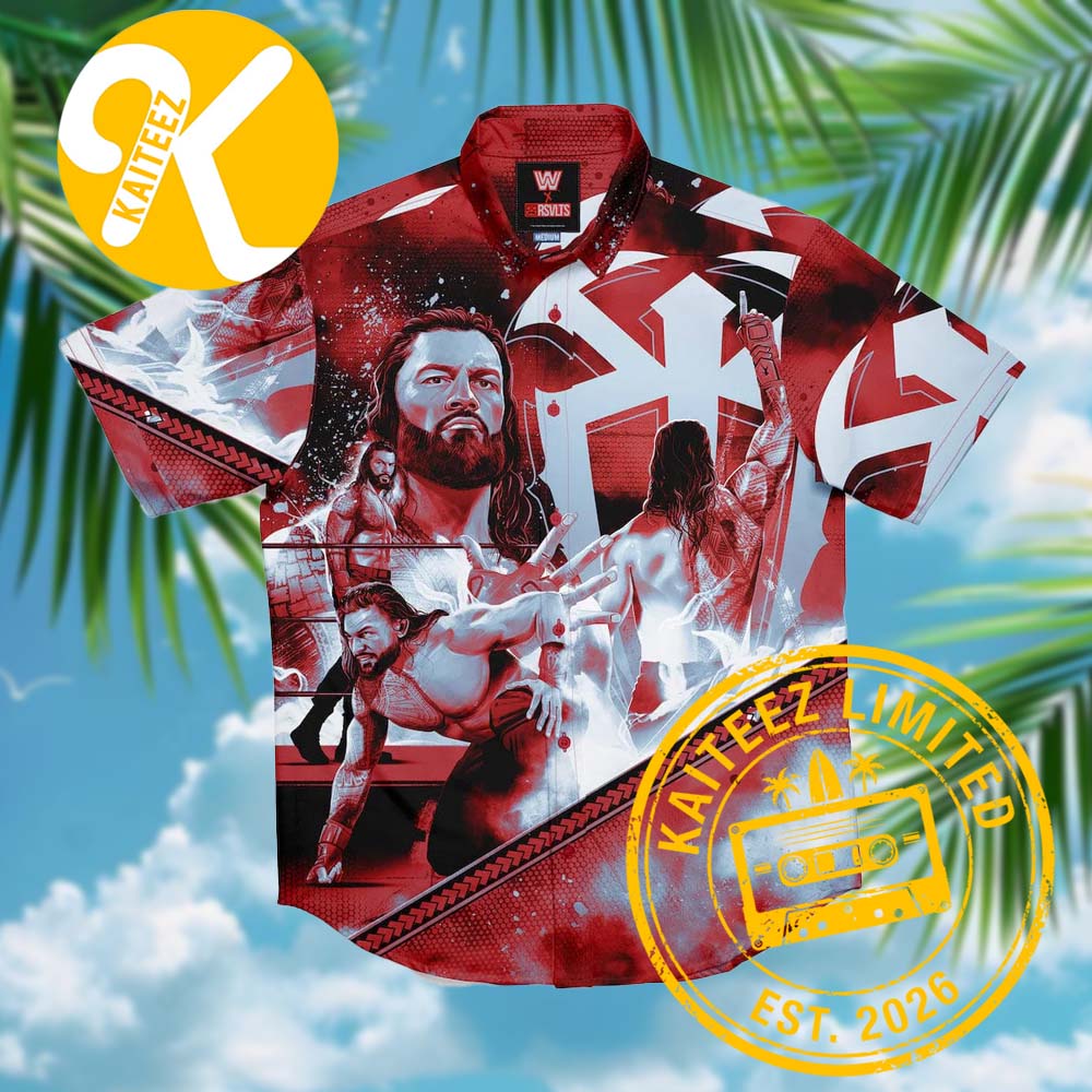WWE Roman Reigns Reign Of Terror RSVLTLS Collection Summer Hawaiian Shirt WWE Roman Reigns Reign Of Terror RSVLTLS Collection Summer Hawaiian Shirt