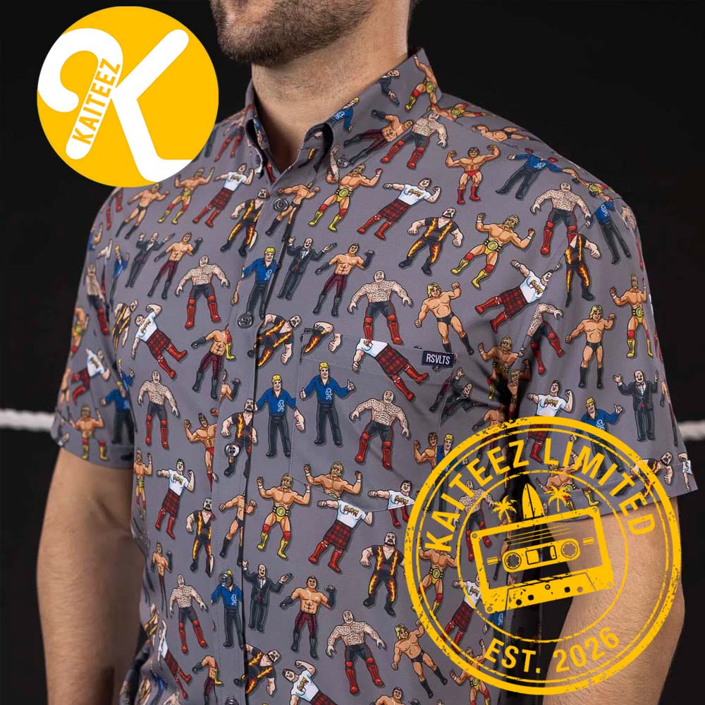 WWE Rubber Match RSVLTLS Collection Summer Hawaiian Shirt WWE Rubber Match RSVLTLS Collection Summer Hawaiian Shirt