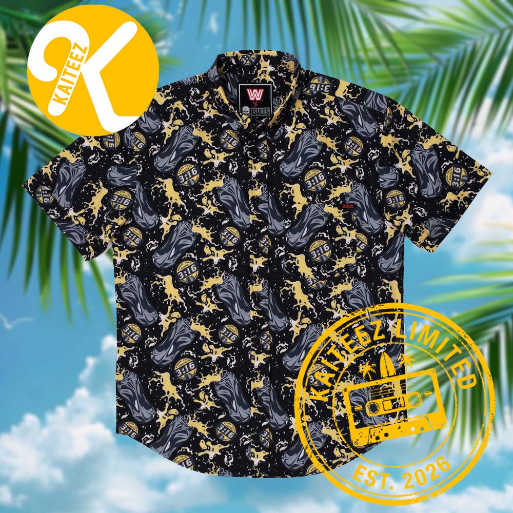WWE Stone Cold Steve Austin Can Of Whoopass RSVLTLS Collection Summer Hawaiian Shirt WWE Stone Cold Steve Austin Can Of Whoopass RSVLTLS Collection Summer Hawaiian Shirt