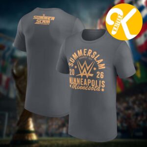 WWE SummerSlam 2026 Minneapolis Minnesota On August 1 2 2026 Event Two Sided Unisex T-Shirt