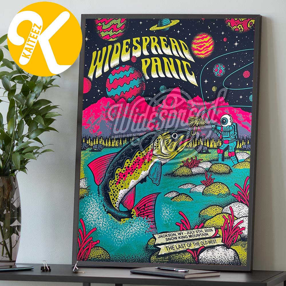 Widespread Panic Event Poster At Snow King Mountain In Jackson Hole WY On July 5 2026 By Justin Helton Home Decor Poster Canvas Widespread Panic Event Poster At Snow King Mountain In Jackson Hole WY On July 5 2026 By Justin Helton Home Decor Poster Canvas