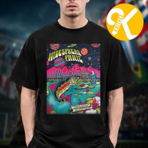Widespread Panic Event Poster At Snow King Mountain In Jackson Hole WY On July 5 2026 By Justin Helton Unisex T-Shirt