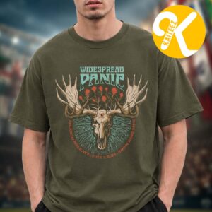 Widespread Panic Event Shirt At Snow King Mountain In Jackson Hole WY On July 5 2026 Military Green Unisex T-Shirt