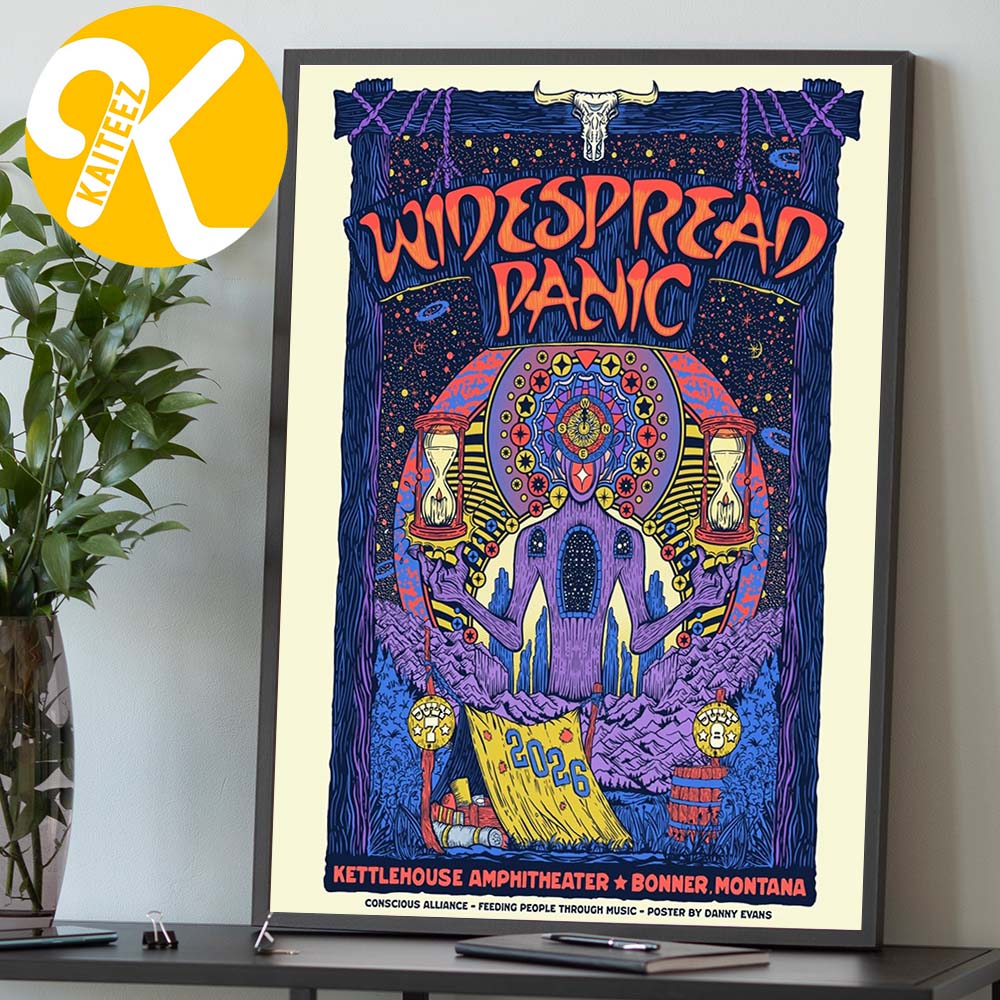 Widespread Panic Limited Edition Poster By Denny Evans At Kettlehouse Amphitheater In Bonner Motana On July 7 8 2026 Home Decor Poster Canvas Widespread Panic Limited Edition Poster By Denny Evans At Kettlehouse Amphitheater In Bonner Motana On July 7 8 2026 Home Decor Poster Canvas