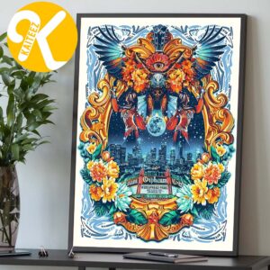 Widespread Panic Los Angeles CA Event Poster At Orpheum Theatre In Los Angeles CA On July 23 24 25 2026 Home Decor Poster Canvas