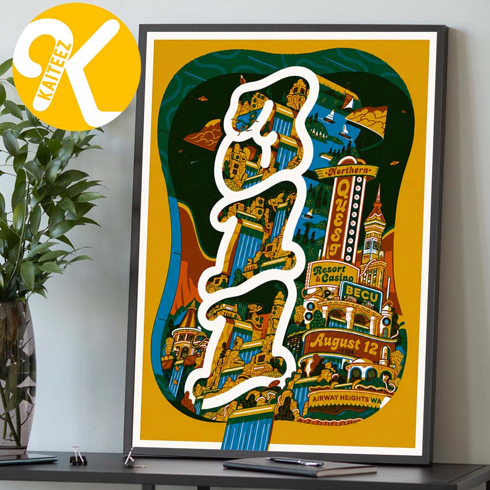 311 Band Airway Heights WA Event Poster At Northern Quest AMP In Airway Heights WA On August 12 2026 Home Decor Poster Canvas 311 Band Airway Heights WA Event Poster At Northern Quest AMP In Airway Heights WA On August 12 2026 Home Decor Poster Canvas