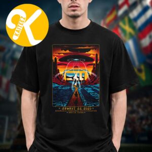 311 Band Austin TX Event Poster At Germania Insurance Amphitheater In Austin TX On August 22 2026 Unisex T-Shirt
