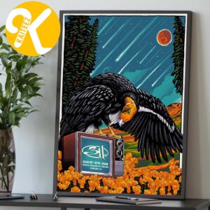 311 Band Concord CA Event Poster At Toyota Pavilion At Concord In Concord CA On August 15 2026 Home Decor Poster Canvas