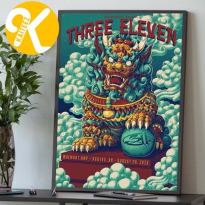311 Band Rogers AR Event Poster At Walmart AMP In Rogers AR On August 26 2026 Home Decor Poster Canvas