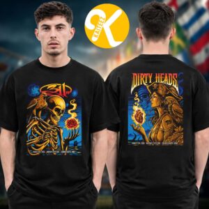 311 Band With Dirty Heads Council Bluffs IA Event Poster At Harrah’s Stir Cove In Council Bluffs IA On August 5 2026 Two Sided Unisex T-Shirt