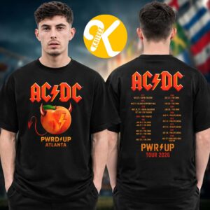 ACDC Atlanta GA Event Tee At Mercedes Benz Stadium In Atlanta GA On August 27 2026 Two Sided Unisex T-Shirt