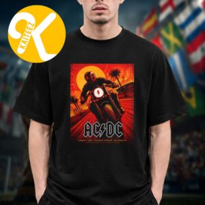 ACDC Las Vegas NV Event Poster At Allegiant Stadium In Las Vegas NV On August 1 2026 Unisex T-Shirt