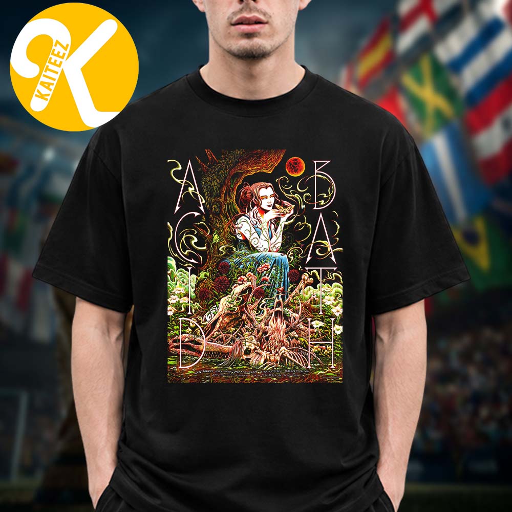 Acid Bath Seattle WA Event Poster At Paramount Theatre Seattle In Seattle WA On August 8 2026 Unisex T-Shirt Acid Bath Seattle WA Event Poster At Paramount Theatre Seattle In Seattle WA On August 8 2026 Unisex T-Shirt