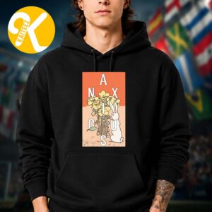 Anxious Merch Summer And Fall Tour 2026 Bouquet And Rabbit Unisex T-Shirt