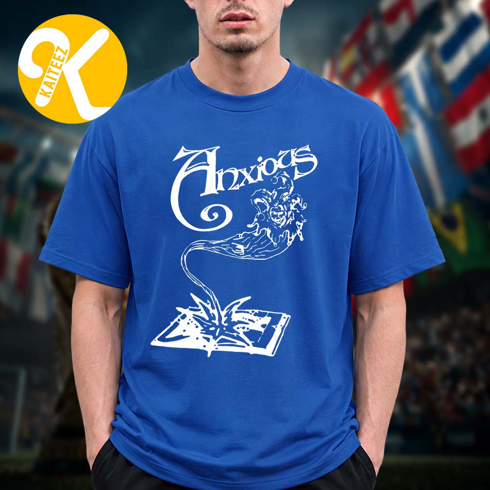 Anxious Merch Summer And Fall Tour 2026 Gothic Flower Book Unisex T-Shirt Anxious Merch Summer And Fall Tour 2026 Gothic Flower Book Unisex T-Shirt