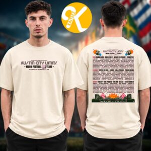 Austin City Limits Festival 2026 At Zilker Metropolitan Park In Austin TX On October 2-4  9-11 2026 Line Up Unisex T-Shirt