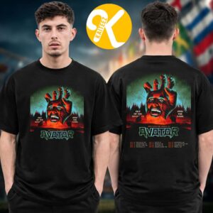 Avatar Band Dont Go In The Forest Tour 2027 Tour Dates Two Sided Unisex T-Shirt
