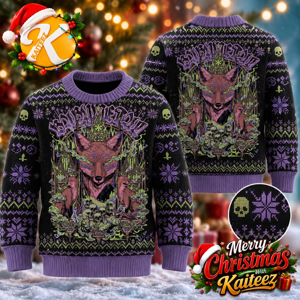 Babymetal Fox Chapel Ugly Christmas Sweater Babymetal Fox Chapel Ugly Christmas Sweater