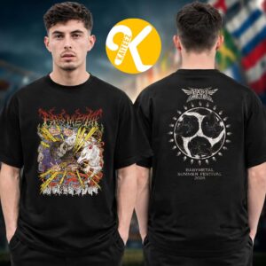 Babymetal Merch Lucky Fesitval 2026 Event Two Sided Unisex T-Shirt