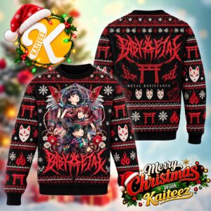 Babymetal Metamorphosis Best Gift For Fans Ugly Chritmas Sweater