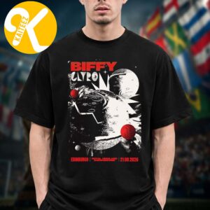 Biffy Clyro Edinburgh Exclusive Event Poster At Royal Highland Showgrounds In Edinburgh On August 21 2026 Unisex T-Shirt