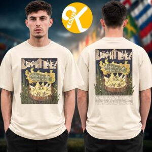 Bright Eyes Fall US Tour 2026 Tour Dates Two Sided Unisex T-Shirt