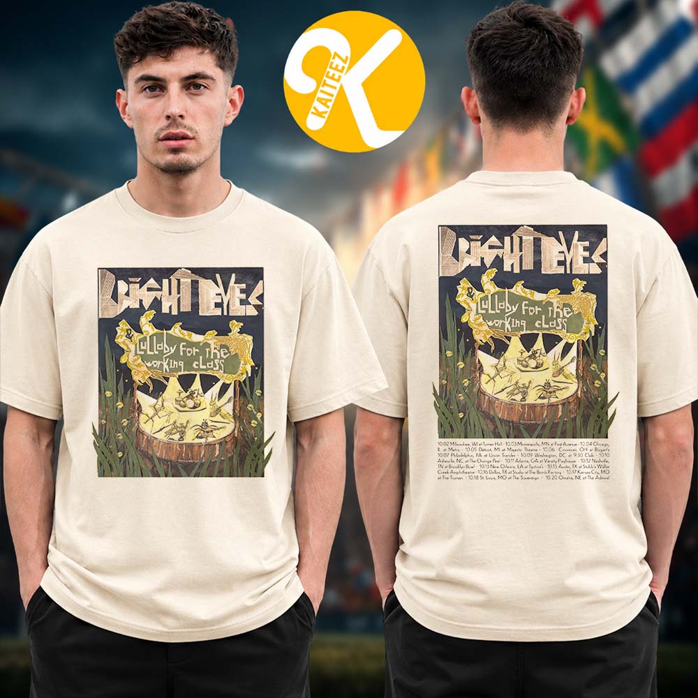 Bright Eyes Fall US Tour 2026 Tour Dates Two Sided Unisex T-Shirt Bright Eyes Fall US Tour 2026 Tour Dates Two Sided Unisex T-Shirt