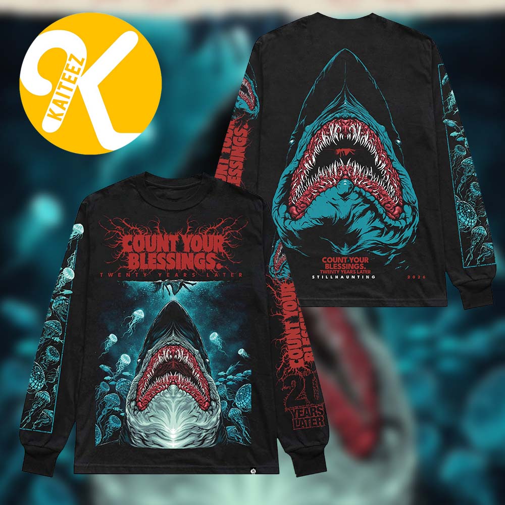 Bring Me The Horizon Merch Count Your Blessings Twenty Years Later Unisex Long Sleeve Bring Me The Horizon Merch Count Your Blessings Twenty Years Later Unisex Long Sleeve
