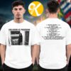 Rob Zombie Merch Freaks On Parade Tour 2026 Master Of Terror Tour Dates Two Sided Unisex T-Shirt Rob Zombie Merch Freaks On Parade Tour 2026 Master Of Terror Tour Dates Two Sided Unisex T-Shirt