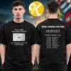Charli XCX Music Fashion Film Tour 2026 North America Oblivion Is Freedom Tour Dates Two Sided Unisex T-Shirt