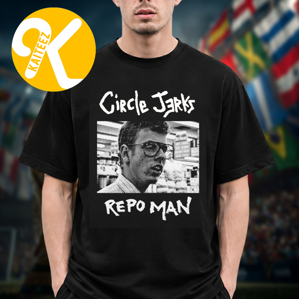 Circle Jerks Detroit Exclusive Tee Merch Repo Man Unisex T-Shirt Circle Jerks Detroit Exclusive Tee Merch Repo Man Unisex T-Shirt