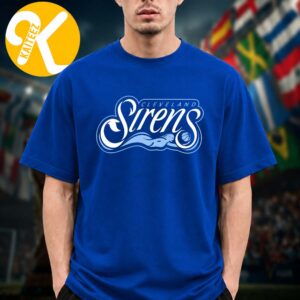 Cleveland Sirens WNBA Merch Toddler Black Primary Logo Unisex T-Shirt