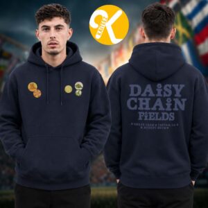 Daisy Chain Fields Festival 2026 Merch At Great Park Live In Irvine CA On August 29 2026 Unisex Hoodie