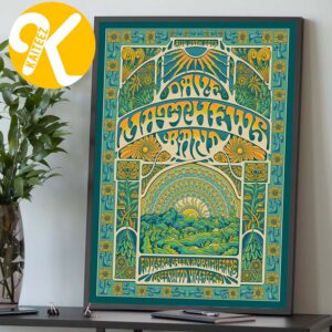 Dave Matthews Band Greenwood Village CO Poster Night 2 At Fiddler’s Green Amphitheatre In Greenwood Village CO On August 29 2026 Home Decor Poster Canvas