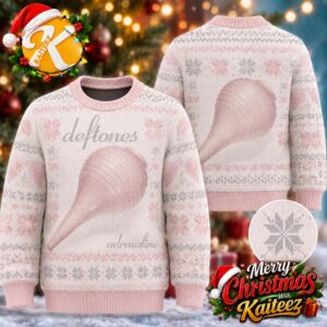 Deftones Adrenaline Album Cover Ugly Christmas Sweater