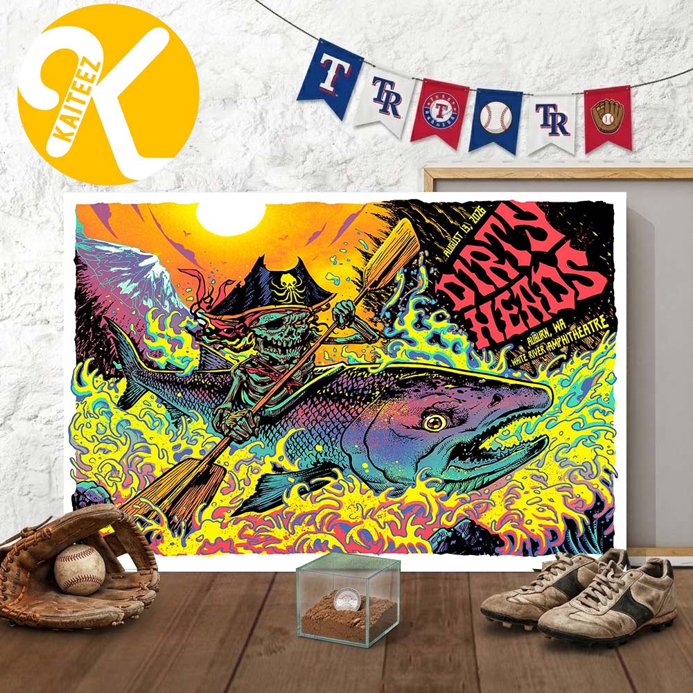 Dirty Heads Auburn WA Event Poster At White River Amphitheatre In Auburn WA On August 13 2026 Home Decor Poster Canvas Dirty Heads Auburn WA Event Poster At White River Amphitheatre In Auburn WA On August 13 2026 Home Decor Poster Canvas