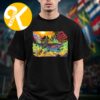 Slightly Stoopid Harrisburg PA Event Poster At Riverfront Park In Harrisburg PA On August 13 2026 Unisex T-Shirt Slightly Stoopid Harrisburg PA Event Poster At Riverfront Park In Harrisburg PA On August 13 2026 Unisex T-Shirt