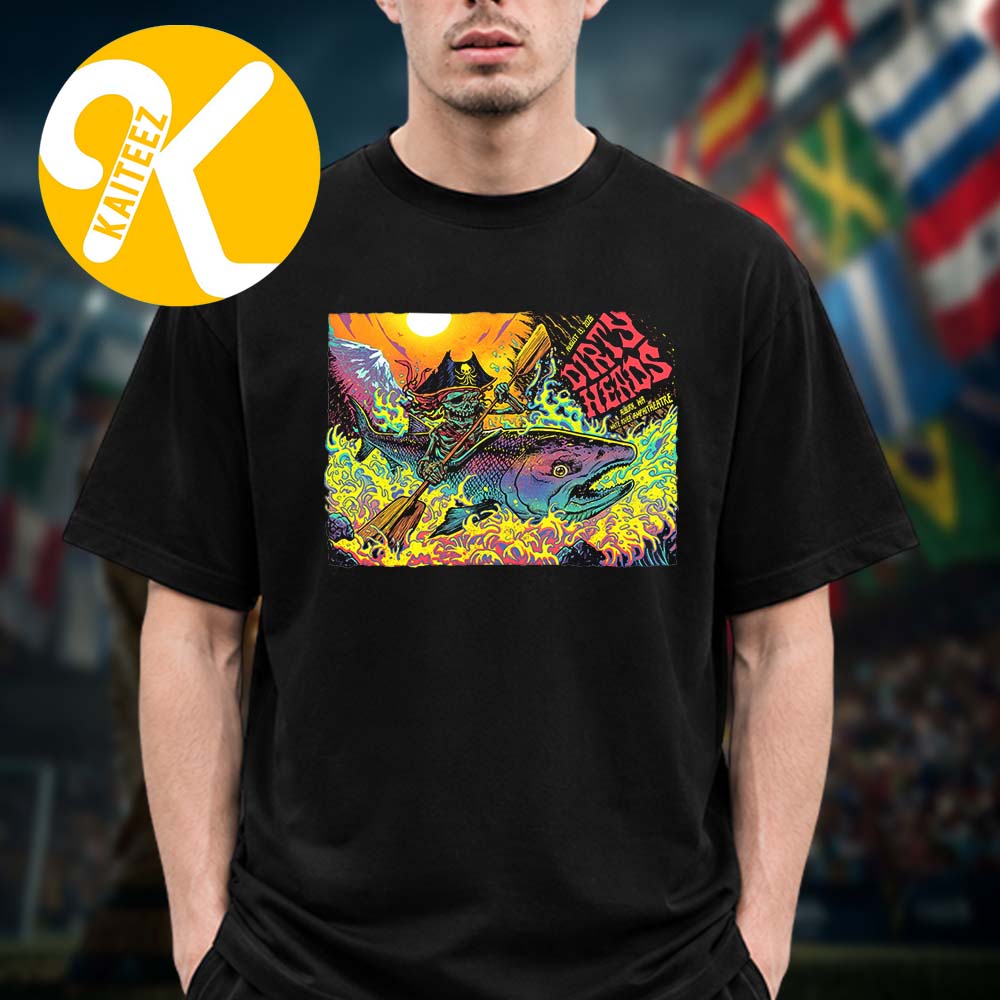Dirty Heads Auburn WA Event Poster At White River Amphitheatre In Auburn WA On August 13 2026 Unisex T-Shirt Dirty Heads Auburn WA Event Poster At White River Amphitheatre In Auburn WA On August 13 2026 Unisex T-Shirt