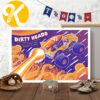 Dirty Heads Santa Barbara CA Event Poster At Santa Barbara Bowl In Santa Barbara CA On August 16 2026 Home Decor Poster Canvas