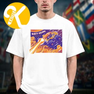 Dirty Heads Santa Barbara CA Event Poster At Santa Barbara Bowl In Santa Barbara CA On August 16 2026 Unisex T-Shirt