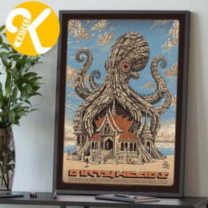 Dirty Heads West Valley City UT Event Poster At Utah First Credit Union Amphitheatre In West Valley City UT On August 8 2026 Home Decor Poster Canvas